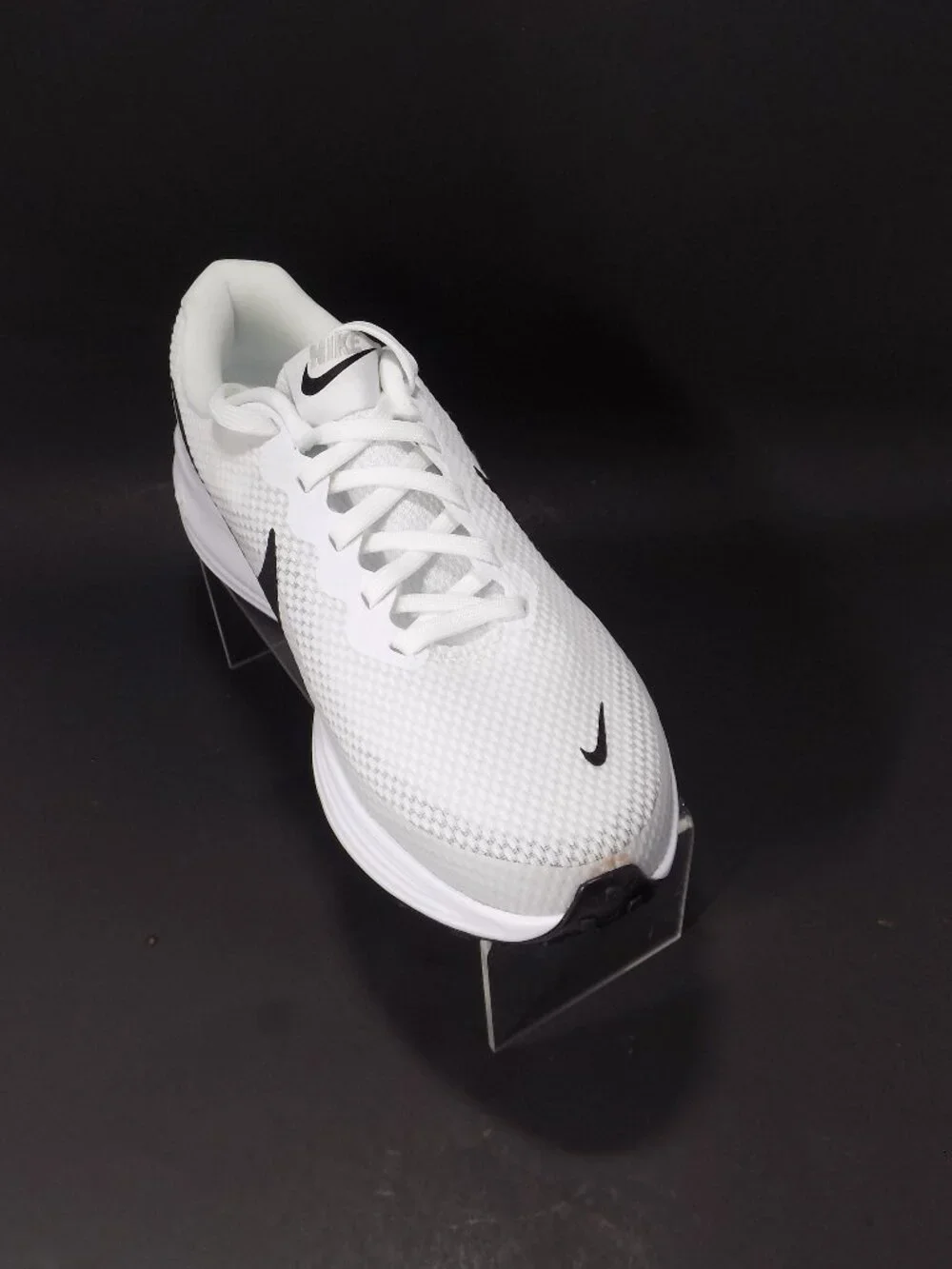 Nike Revolution 8 White/Black Platinum Shoe - Women's Size 7.5